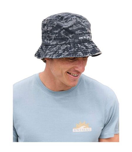 Miles camo bucket hat black Animal