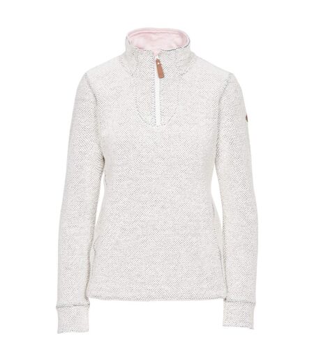 Haut Polaire Ronette Femme Blanc Cassé Trespass