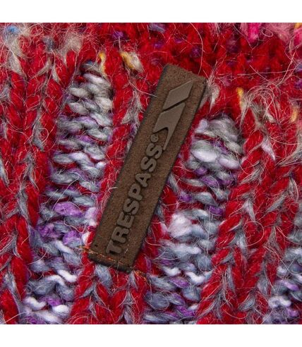 Trespass Womens/Ladies Diandra Knitted Beanie (Red)