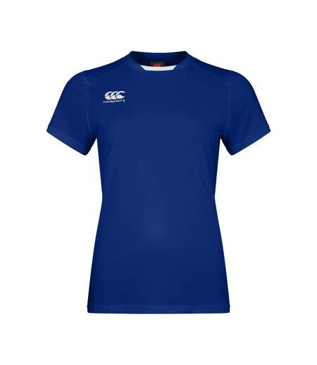 Womens/ladies Cooldry T-shirt Royal Blue Canterbury