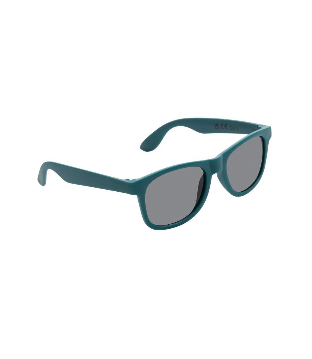 Unisex adult recycled pp plastic sunglasses one size turquoise XD Collection-3