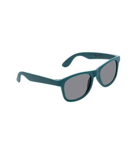 Unisex adult recycled pp plastic sunglasses one size turquoise XD Collection