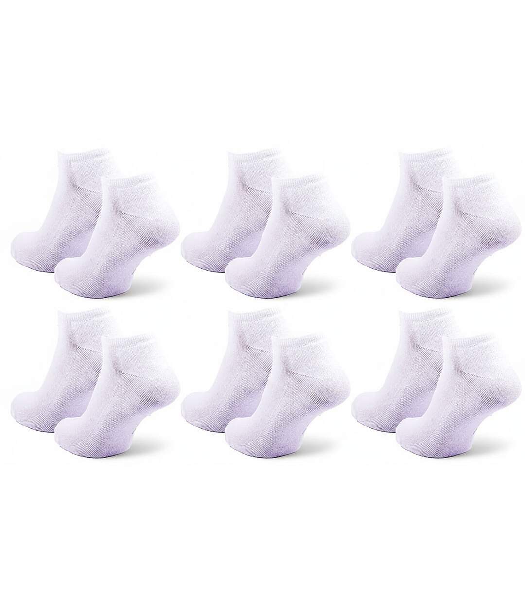 Sergio Tacchini Pack Chaussettes courtes Femme Sneaker  Lot de 6-3