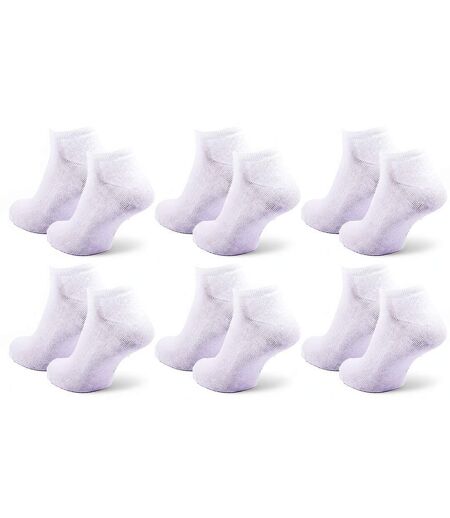 Sergio Tacchini Pack Chaussettes courtes Femme Sneaker  Lot de 6