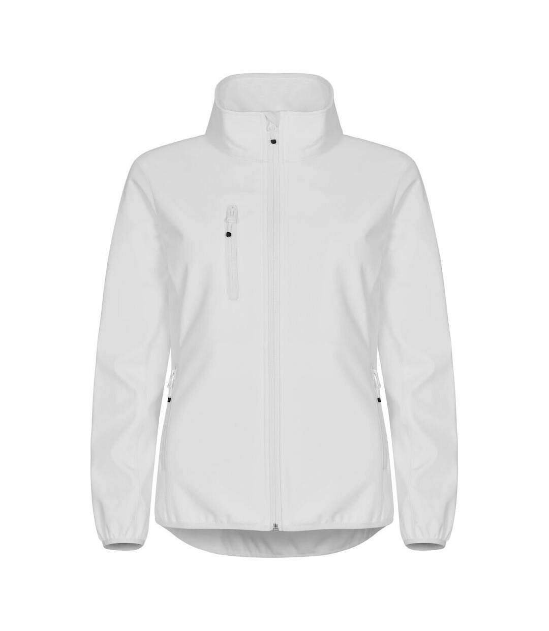 Veste Softshell Classic Femme Blanc Clique-1