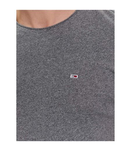 T-shirt Motif/style Logo Homme Gris Tommy Jeans