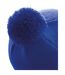 Bonnet Pom Pom Original Bleu Roi Vif Beechfield-2