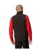 Mens Navigate Fleece Gilet Black Classic Red Regatta-4