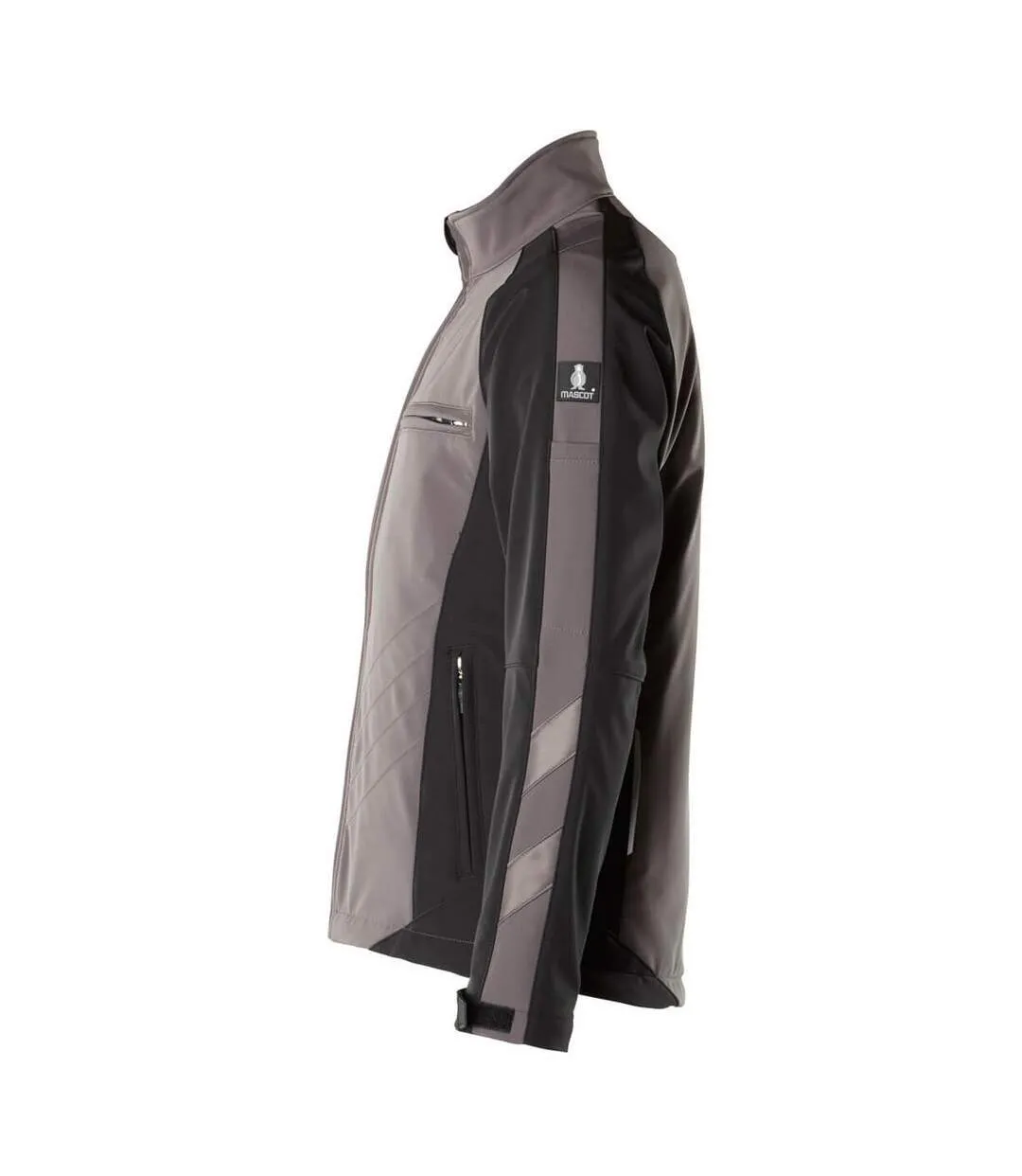 Mens Unique Dresden Soft Shell Jacket Anthracite Black Mascot-3