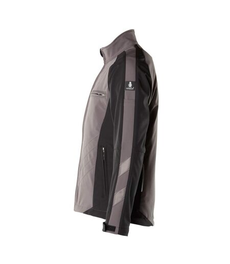 Mens Unique Dresden Soft Shell Jacket Anthracite Black Mascot