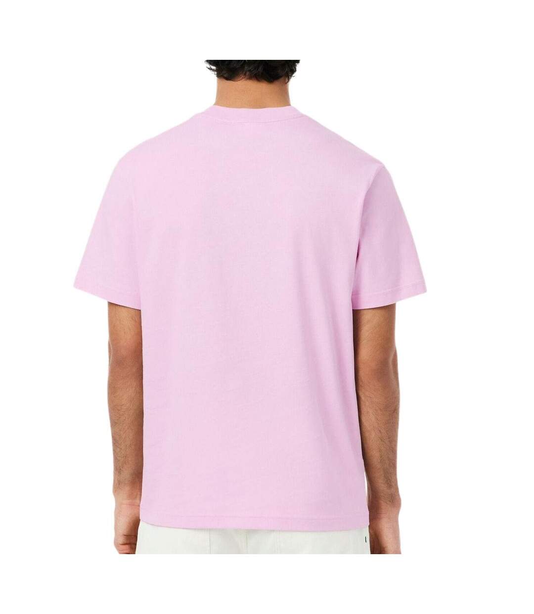 T-shirt rose homme lacoste th73181-2