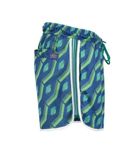Short vert/bleu homme umbro printed quetzale - l
