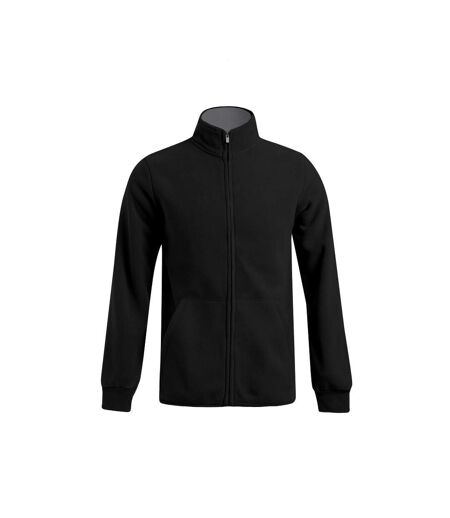 Veste Homme Noir Gris Clair Uni Promodoro