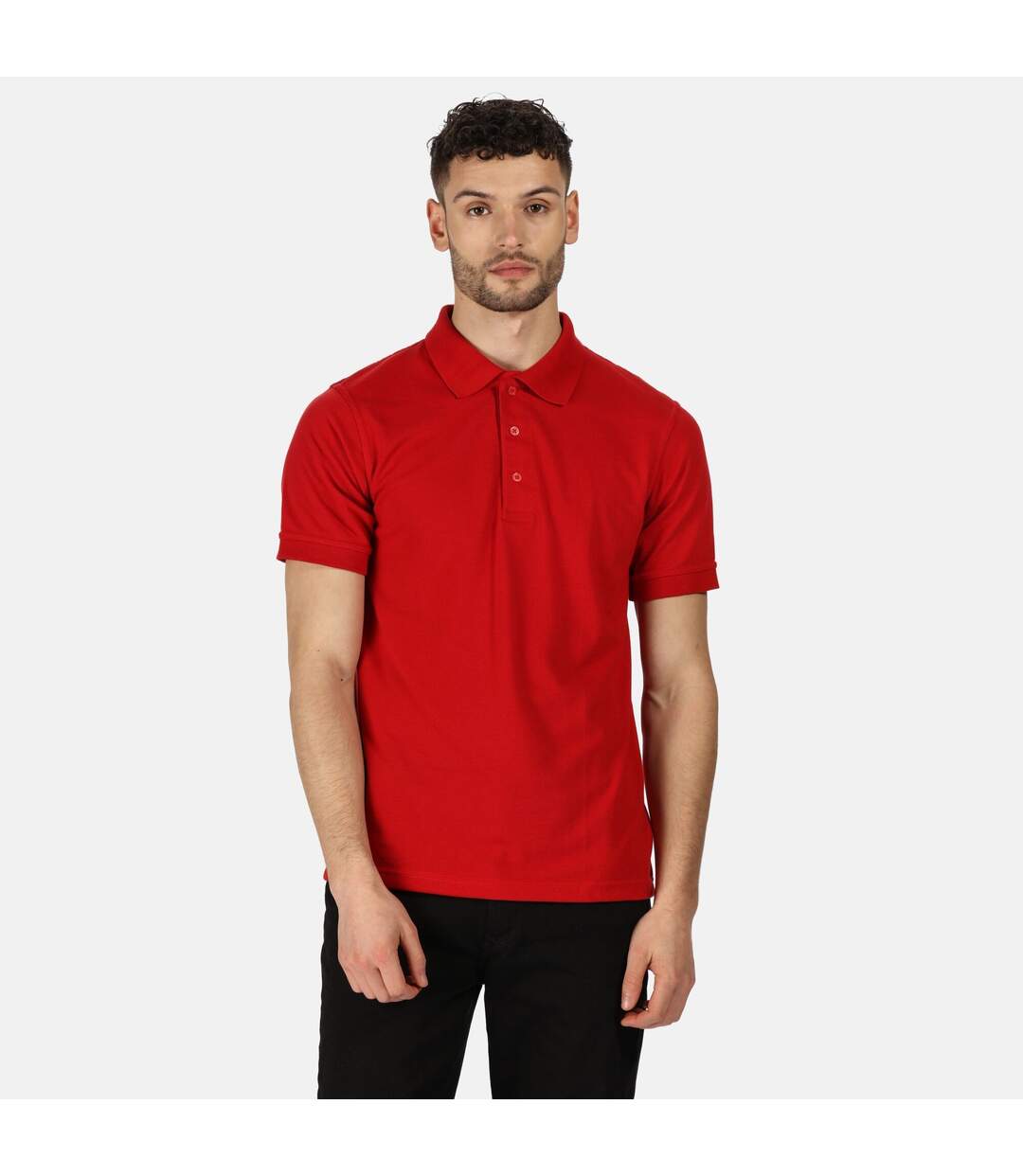 Classic mens 65/35 short sleeve polo shirt classic red Regatta