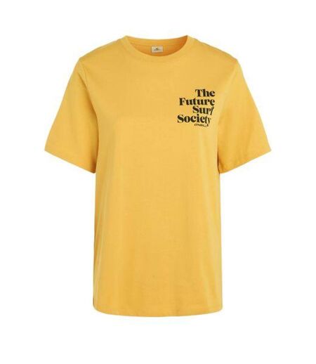 T-shirt The Future Surf Society Femme Jaune O´Neill