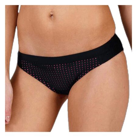 Bas de maillot de bain Noir/Rose Femme Nike Bottom - L