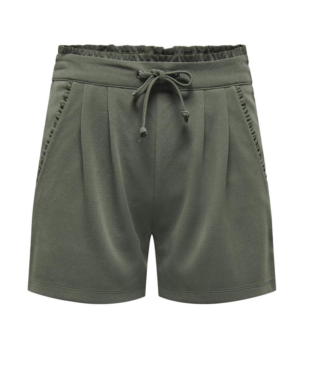 Short kaki femme jdy new catia - l-3