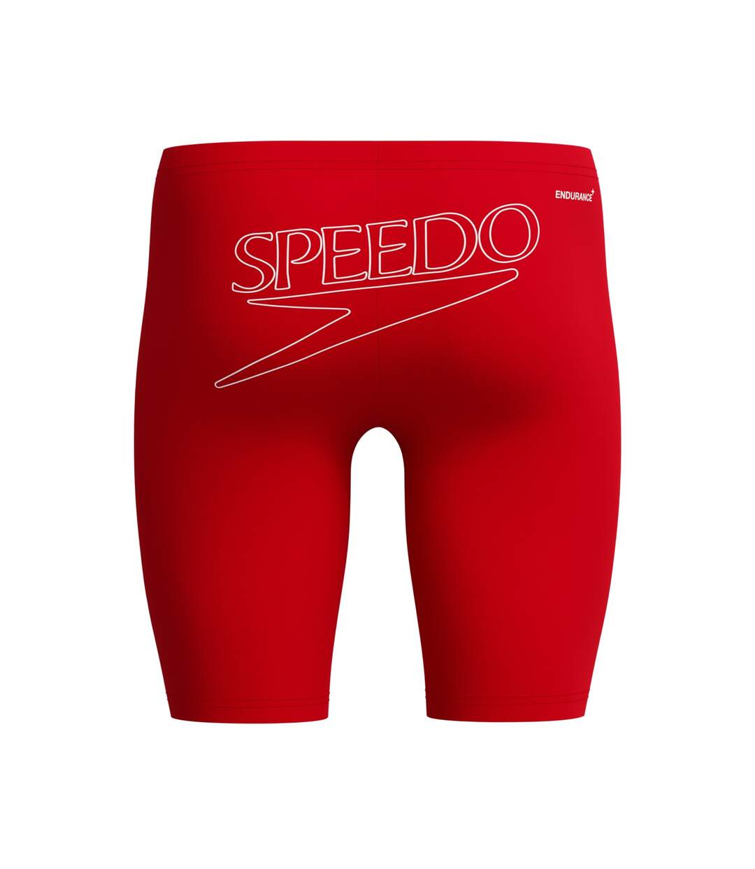 Mens Logo Endurance+ Jammer Shorts Red Speedo-2