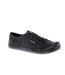 Womens/ladies Jazzin Canvas Fable Trainer Black Rocket Dog-1