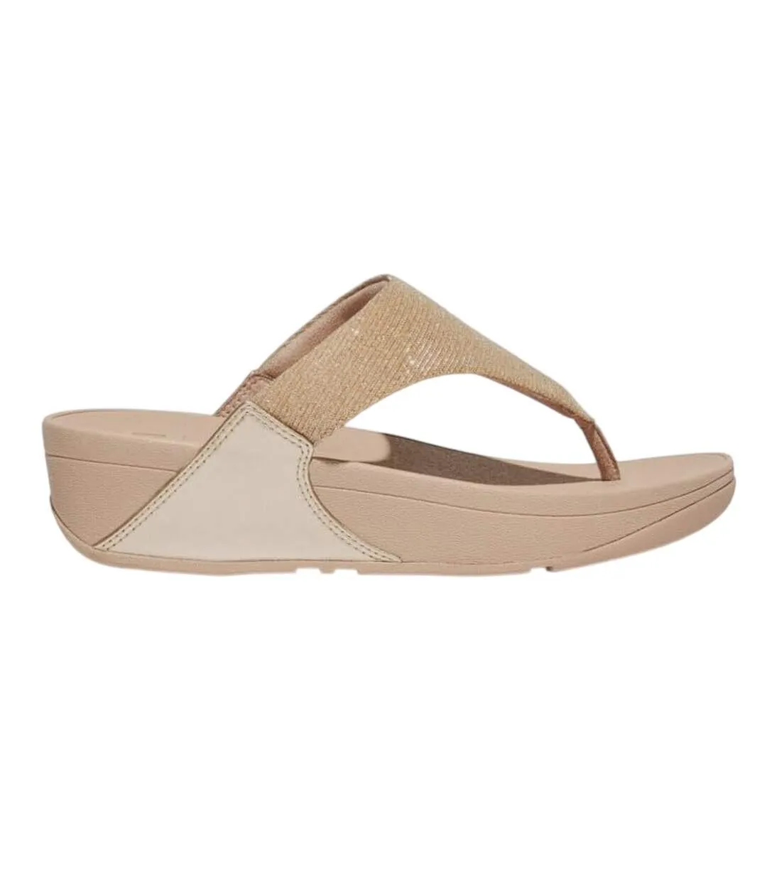 Sandales Lulu Shimmerlux Femme Marron Pâle FitFlop-1