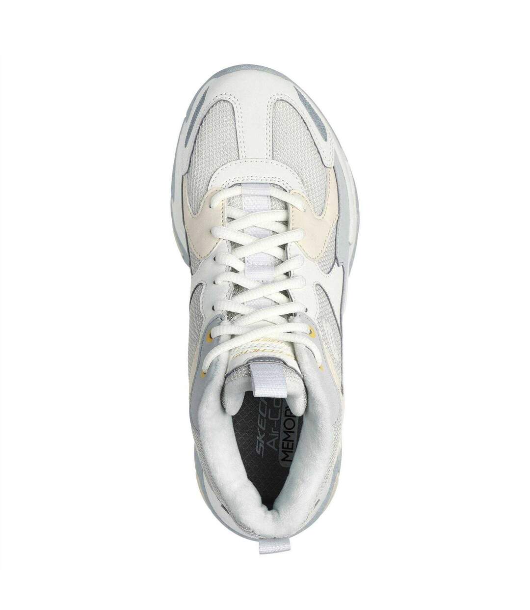 Womens/ladies Staminav3 Mesh Trainers Grey Skechers-4