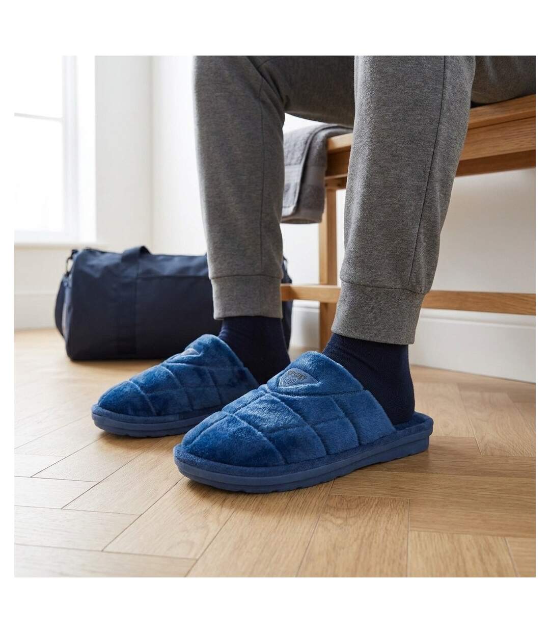 OZABI Pantoufles Ouvertes Homme, Style Sport, Semelle Caoutchouc Antidérapante-2
