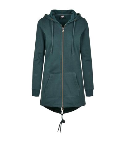 Parka sweat femme vert bouteille Urban Classics