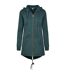 Parka sweat femme vert bouteille Urban Classics-1