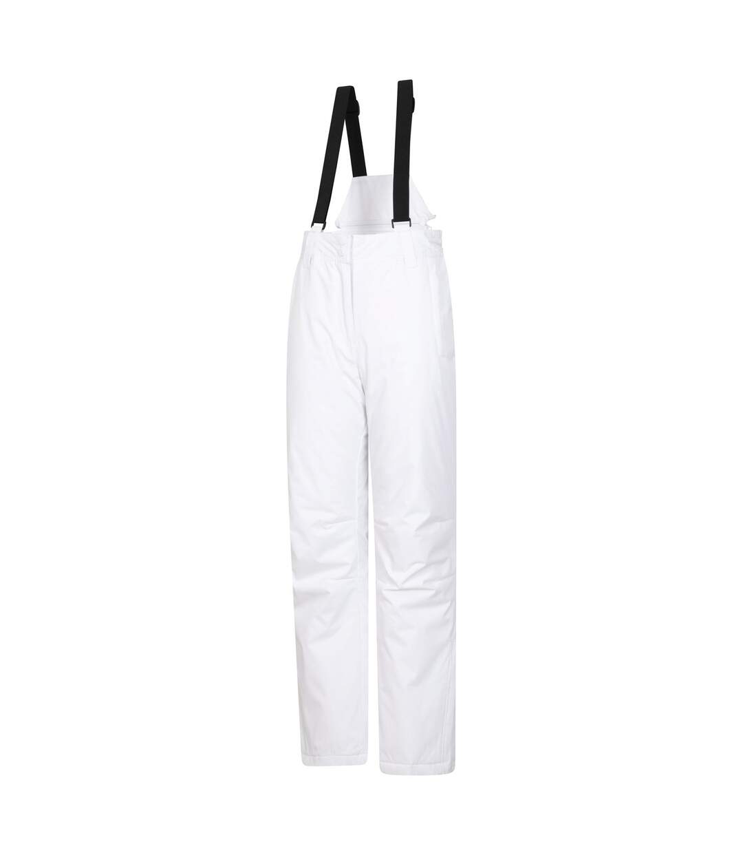 Womens/ladies moon slim leg ski trousers white Mountain Warehouse-3