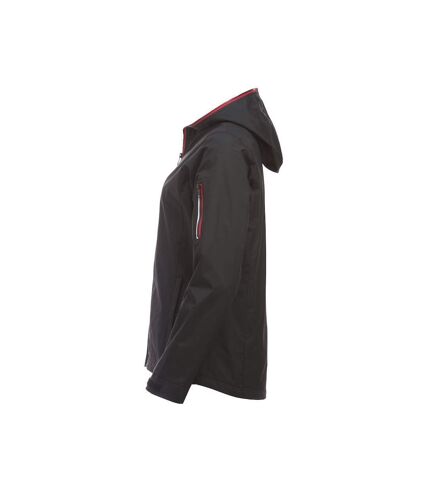 Clique Womens/Ladies Seabrook Hooded Jacket (Black) - UTUB120
