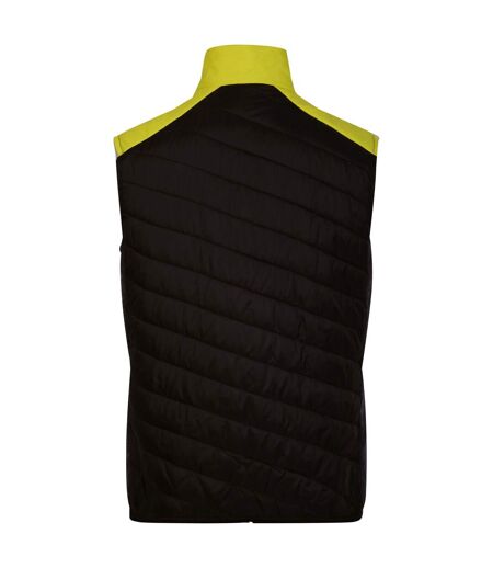 Mens Touring Quilted Lightweight Gilet Neon Spring Black Dare 2B