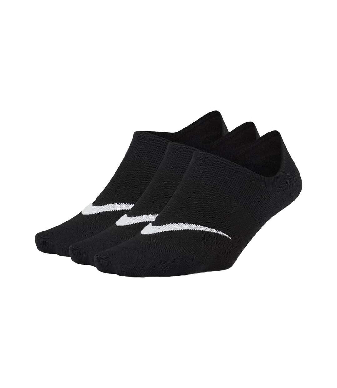 x3 paires de chaussettes noires femme nike everyday-2