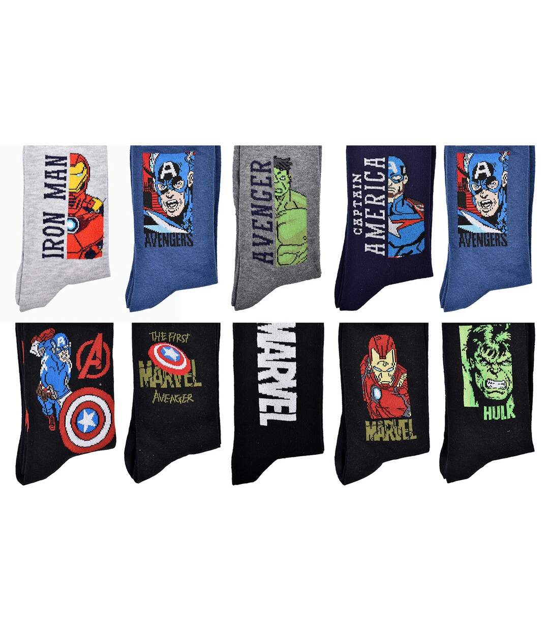 Chaussettes AVENGERS Pack de 10 Paires-3