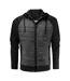 Mens Keyport Hooded Hybrid Jacket Black James Harvest-2