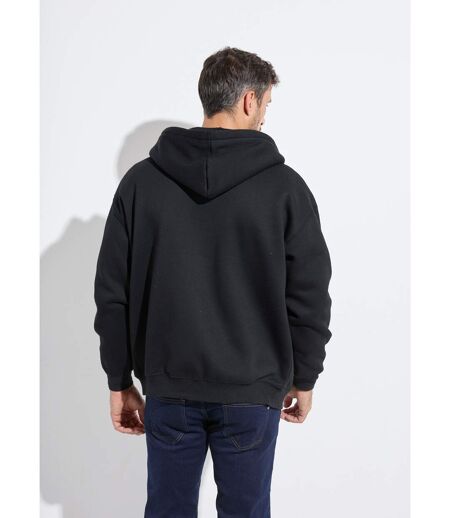 Sweat shirt zippé avec poche kangourou