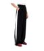 Pantalon Motif/style Rayure Latérale Bella Femme Noir Crème French Connection-3