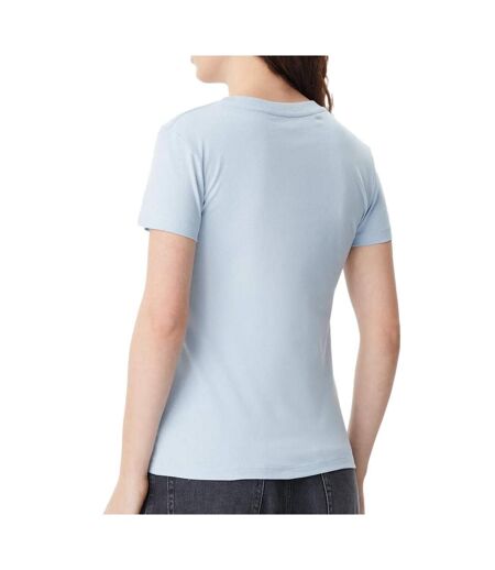 T-shirt bleu femme calvin klein jeans gradient - l