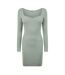 Robe Courte Femme Vert Sauge Pâle Jack Wills-2