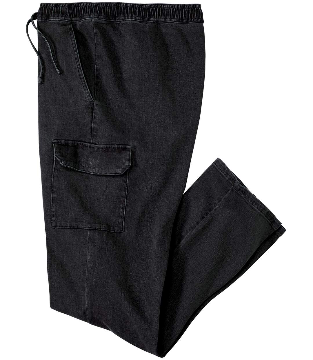 Le Lot de 2 Pantalons Cargo en Jean-3