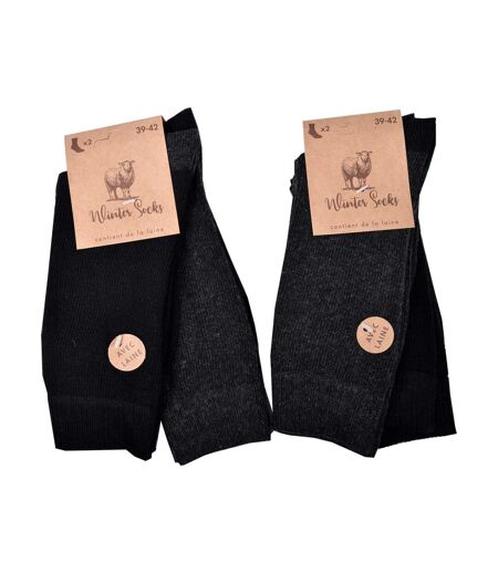 Chaussettes Homme WINTER SOCKS - Pack de 4