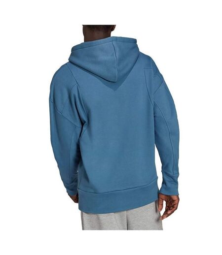 Sweat à Capuche Bleu Homme Adidas Internal - L