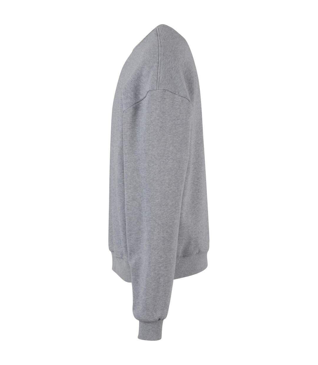 Sweat Homme Gris Chiné Build Your Brand-3