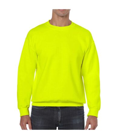 Gildan Mens Heavy Blend Sweatshirt (Safety Green)