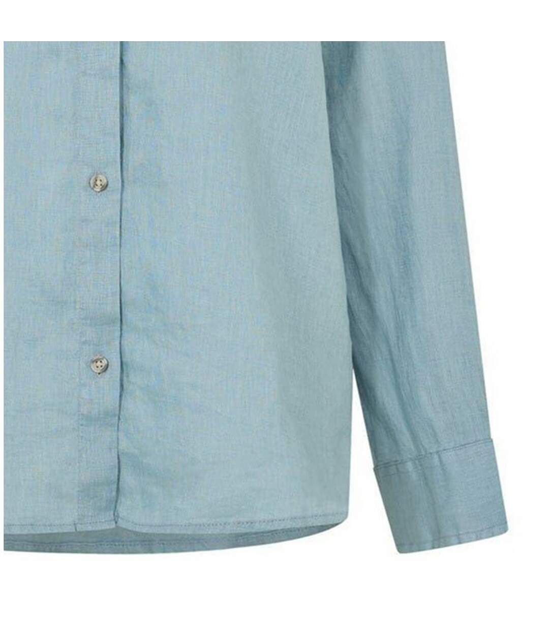 Chemise Manches Longues Femme Bleu Ardoise Clair Timberland-3