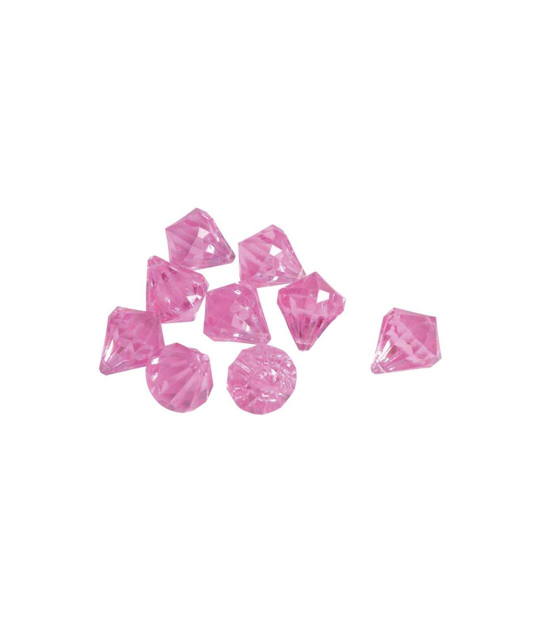 Pierres Déco Diamants 100gr Rose-1