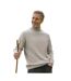 Chandail À Col Polo Pour Hommes Crème WoolOvers-1