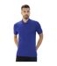 Classic Mens Pique Polo Royal Blue Casual-1