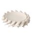 Coupelle Déco Poisson Grey 32cm Blanc Cassé-1