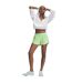 Womens/ladies Play Up 2 In 1 Shorts Lime White Under Armour-1