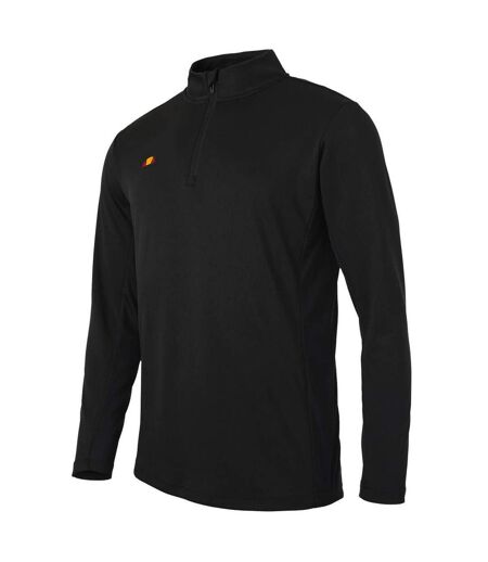 Mens rolbi quarter zip top black Ellesse